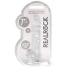 Real Rock Crystal Gode Crystal Clear 14 x 3.5cm Transparent